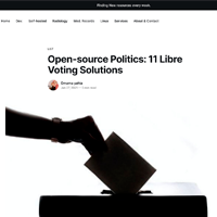Picture of Artigo 11 Plataformas de open source para votações